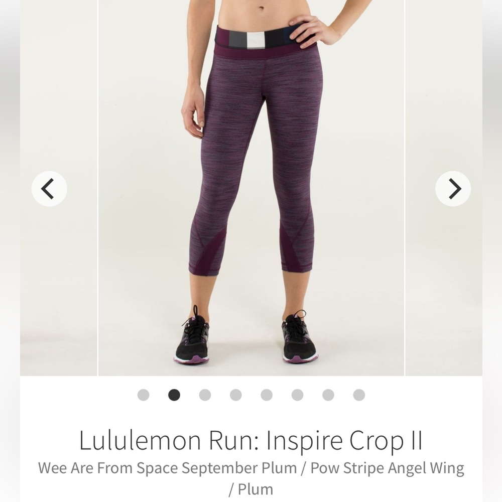 Lululemon Run: Inspire Crop ll